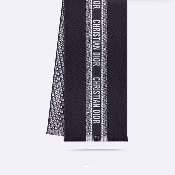 Dior Oblique University Reversible scarf - Picture 1 of 5